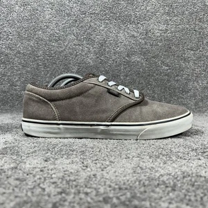 Vans Atwood Herren Größe 11 Braun Canvas Sport Skateschuhe Gebraucht - Bild 1 von 11