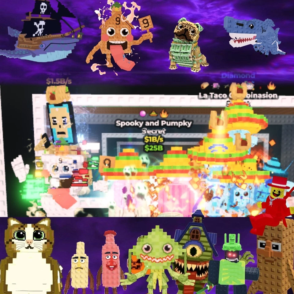 Steal A Brainrot | 3 Brainrots All 1b/s+ - Image 1 of 1