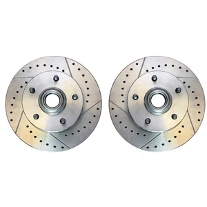 GM A-Body 1964-72 1967-69 GM F-Body 1968-74 GM X-Body disco perforado y ranurado - Imagen 1 de 9