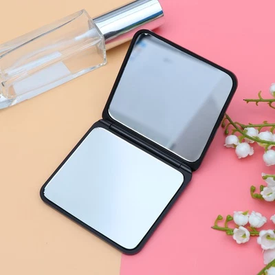 Miroir carré miroir miroir à double pliage pour le miroir de voyage pour filles - Image 1 of 4