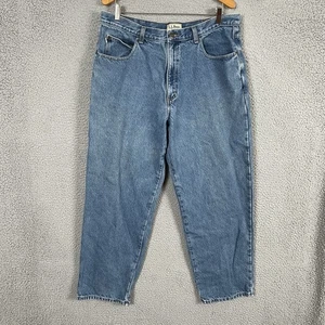 Jeans LL Bean para Hombres 35x29 Azul Denim Franela Forrados Aire Libre Ropa de Trabajo Calce Relajado - Imagen 1 de 15