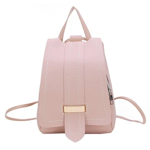 1 pieza Mochila Cartera Pequeña PU Bolso de Hombro Damas Moda Cartera Bolso - Imagen 1 de 12
