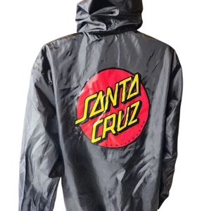 Santa Cruz Skateboards Windbreaker Large Jacke Kapuze Logo Streetwear Grunge - Bild 1 von 21