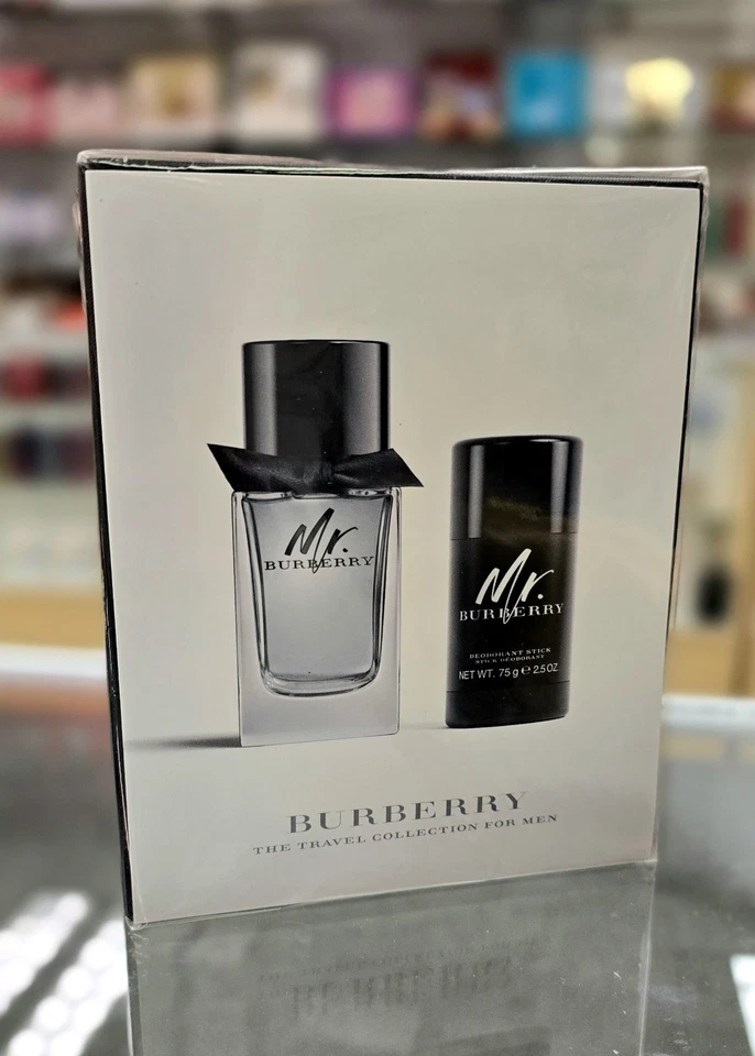 Mr. BURBERRY by BURBERRY 2pc Gift Set Men's (3.4oz Eau de Toilette 2.5oz Deo)