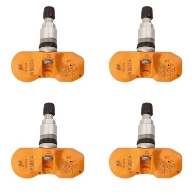 4 Huf pre-programmed TPMS Sensors  for Porsche 911 Boxster Cayenne Cayman Paname - Image 1 of 4