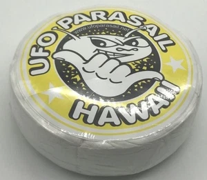 UFO PARASAIL Hawaii Maui Kona Big Island Large White Tee Shirt New Sealed - Picture 1 of 4