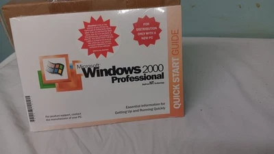 Microsoft Windows 2000 Professional SP2 Full Operating System + Product key - Image 1 of 3