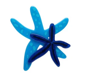 Erstwilder Blue Seastar Brooch Great Barrier Reef 2025 - Picture 1 of 1
