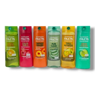 Garnier Fructis w/Active Fruit Protein SHAMPOO AND CONDITIONER 12.5oz YOU PICK! - Image 1 of 2