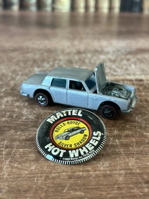ROLLS ROYCE, Original Hotwheels Redline! Silver, Bronze plastic Interior, HK - Image 1 of 4