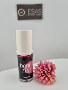 1 x Benefit Cosmetics Rose-Tinted Cheek & Lip Tint Mini Lip Tint Rosenrot 6 ml - Bild 1 von 2