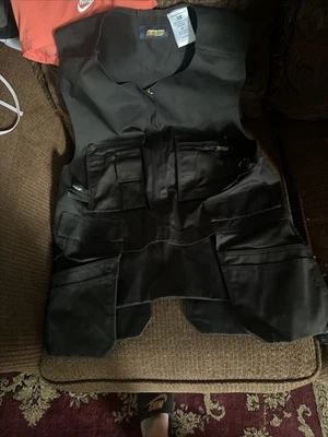 Allround Work Tool Vest, XL), Black - Image 1 of 4