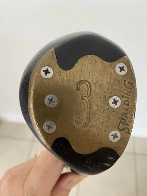 Spalding 3 Wood Regular Steel Shaft Good Used Condition - Vintage - Image 1 of 4