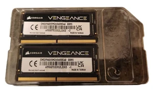 CORSAIR Vengeance 96GB (2 x 48GB) 262-Pin DDR5 SO-DIMM DDR5 5600 Laptop Ram - Picture 1 of 1
