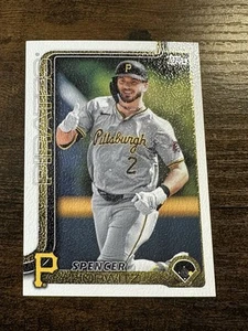 2025 Topps Series 2 CANVAS PARALLEL Spencer Horwitz 20/50 Pirates - Bild 1 von 2