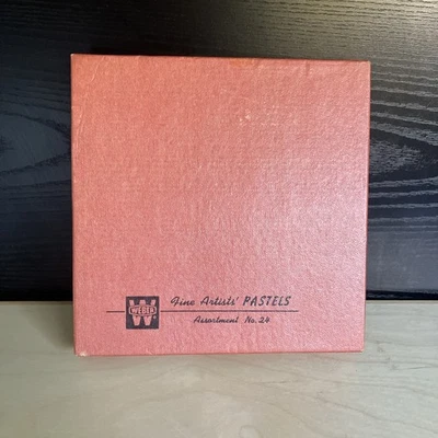 Surtido de pasteles vintage Weber Fine Artists n.º 24 Hecho en Filadelfia EE. UU. Foto 1 de 4