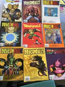 Beckett Dragon Ball Z Collector Magazine Lot Of 9 Issues with Posters VTG DBZ - Picture 1 of 19