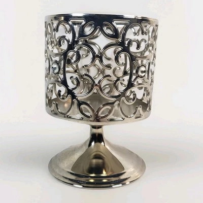 Bath & Body Works Tarro 3 Mechas Candelabro Manga 4" Copo de Nieve Joyas  Foto 1 de 4