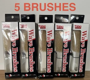 Torino Pro Wave Brush von Brush King #500 - 100% Wildschweinborsten Neu im Karton 5 Bürsten - Bild 1 von 4