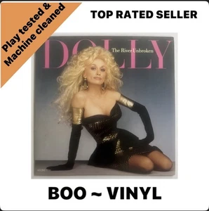 Dolly Parton The River Unbroken UK 7" Vinyl Record 1987 CBS651202-7  EX / EX - Picture 1 of 6
