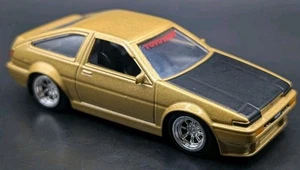 🔥Jada Toys - 1986 Toyota Trueno (Gold/Black) - Loose 1:64 - Picture 1 of 11