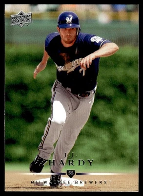 2008 Upper Deck J.J. Hardy Milwaukee Brewers #58 - Image 1 of 2