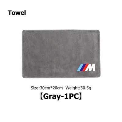 BMW Car Cleaning Drying Towel For BMW M F10 F20 F30 E90 F80 F87 X1 X2 X3 X4 - Image 1 of 2