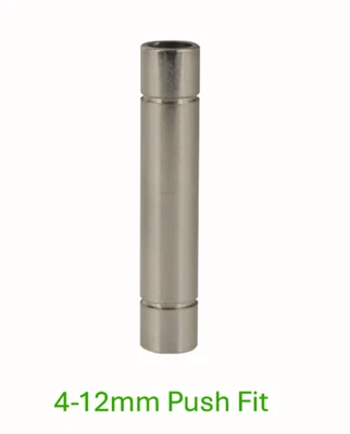 Stem Push In Pneumatic Fittings For Air Hose 4 6 8 10 12mm - Image 1 of 3