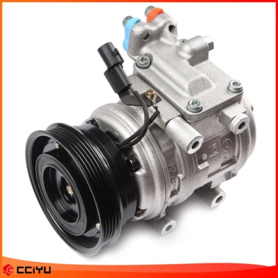 Compresor de aire acondicionado con embrague para Kia Sportage 2005 2006 2007 2008 2009 2010 2,0 L Foto 1 de 4