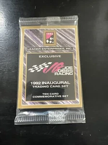 Joe Gibbs 1992 Inaugural Racing 10 Card Set Sealed NASCAR Quantity - Picture 1 of 2