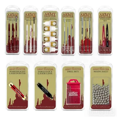 The Army Painter Gaming Tools Accessories Tweezer Brush Files Laser Mats