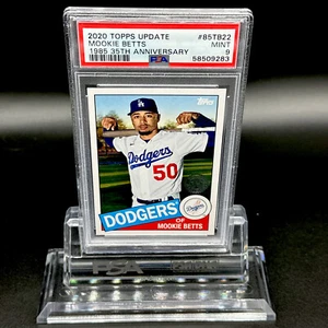 2020 Topps Update 1985 Topps Baseball Mookie Betts #85TB-22 PSA 9 🔥🔥 - Picture 1 of 1