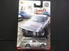 Hot Wheels Alfa Romeo Giulia Sprint Gta Cars Donut Df77-956L 1/64