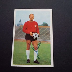 KARL-HEINZ MÜHLHAUSEN signiert 1966/67 BERGMANN-Sammelbild 6,5 x 9,5 Autogramm - Picture 1 of 1