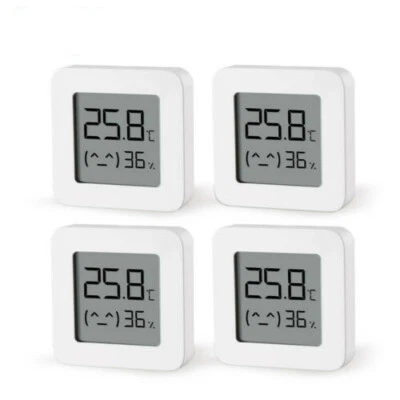 1/4 Pcs Xiaomi Mijia LCD Bluetooth Thermometer Temperature Humidity Monitor Home