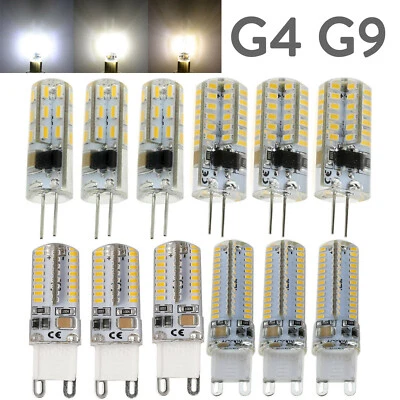 Mini LED Light Bulb G4 G9 Silicone Crystal  3W 5W 6W 10W 3014 SMD 110V 220V Lamp - Image 1 of 4