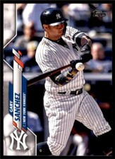 2020 Topps Series 1 Base #46 Gary Sanchez - New York Yankees