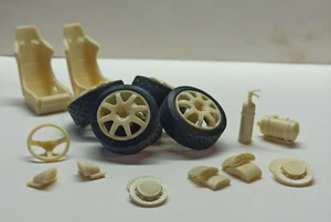  Kit Allestimento Rally Renault Clio 1/18 Transkit Norev Ottomodels Accessori - Foto 1 di 10