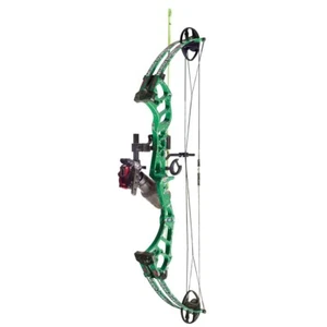 PSE Mudd Dawg Bowfishing Package 30-40# RH Green DK'D Finish w/ Cajun Bottle Ree - Picture 1 of 1