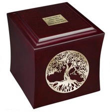 Tree of Life Unique Human Cremation Ashes Urn Adult Urn Pet Urn Handmade Casket