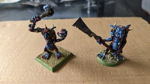 Par de trolls de piedra pintada GW Fantasy Battles - metal - Imagen 1 de 12