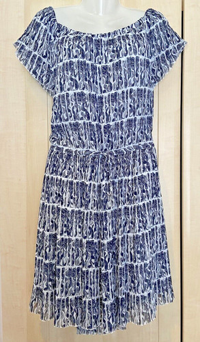 Abito crepon stampato Kenzo taglia 12