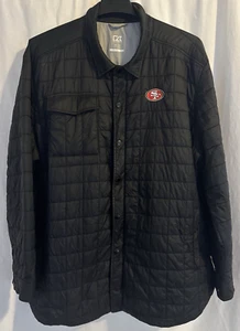 Herren San Francisco 49ers Ranier PrimaLoft Eco Thermo Stepp Hemd Jacke 3XB - Bild 1 von 9