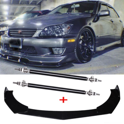 Parachoques delantero para Lexus IS300 ES300h alerón divisor de labios + varillas de puntal kits de carrocería  Foto 1 de 4