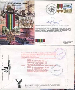 JS45/16BC Victory in Europe sign Lieutenant Commander Ian Edward Fraser VC - Picture 1 of 1