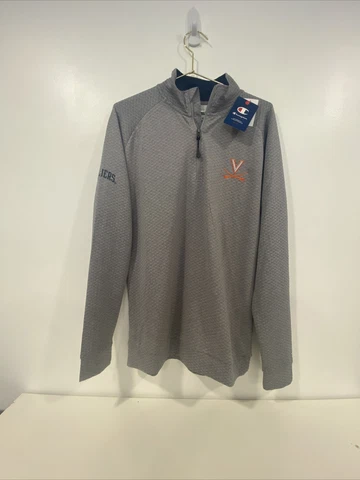 Virginia Cavaliers NCAA Basketball Pullover Jacket Champion UVA Size Small NWT Cover
