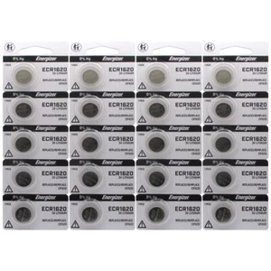 20 Energizer Coin Lithium 1620 Batteries cr1620 - Picture 1 of 3
