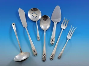 Spring Glory by International Sterling Silver Essential Serving Set Small 7-pc - Picture 1 of 4