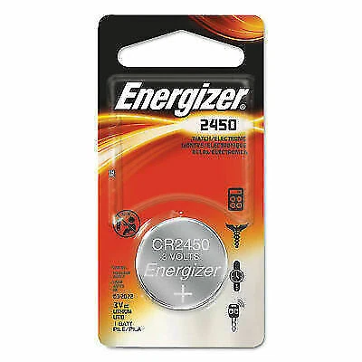 Energizer ECR2450BP Lithium Manganese Dioxide Battery