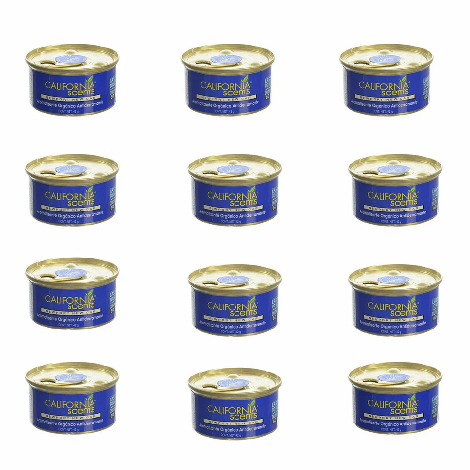 California Scents 9160979 Spillproof Organic Air Fresheners